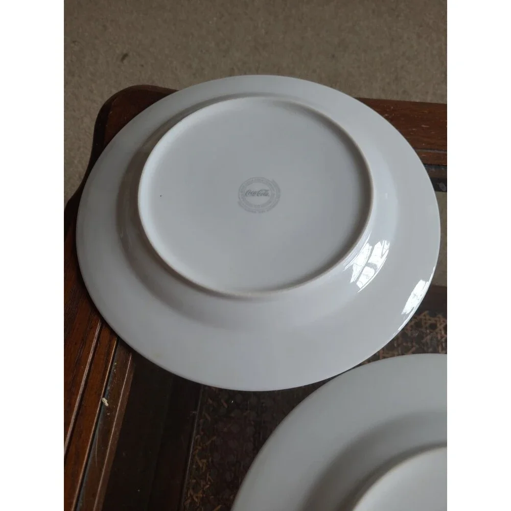 Coke-Cola Set of 6 Plates 10.5